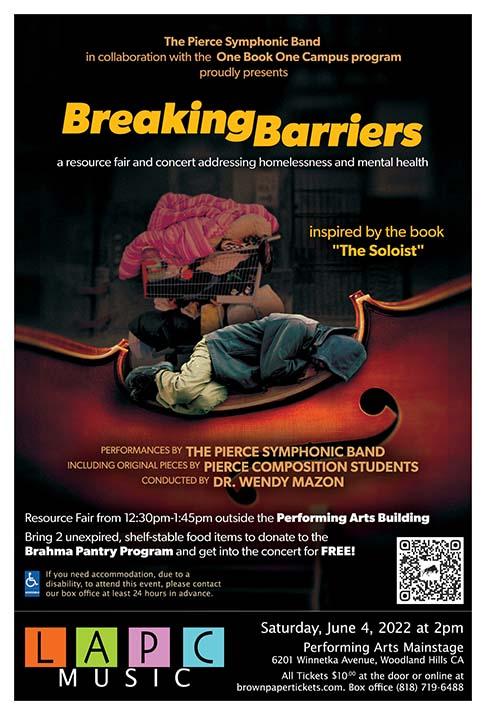 Band Concert Breaking Barriers Flyer