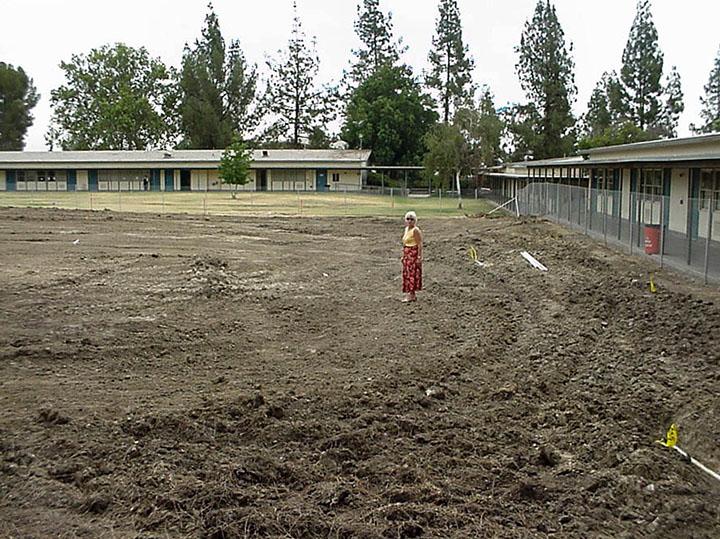 Woman in Terrain