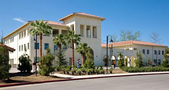 Exterior of Student Services Building 