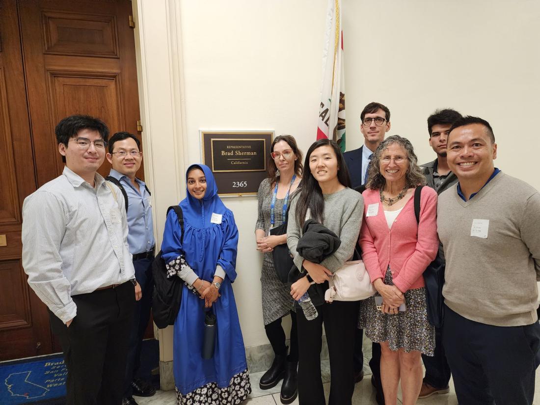 biotech students in DC