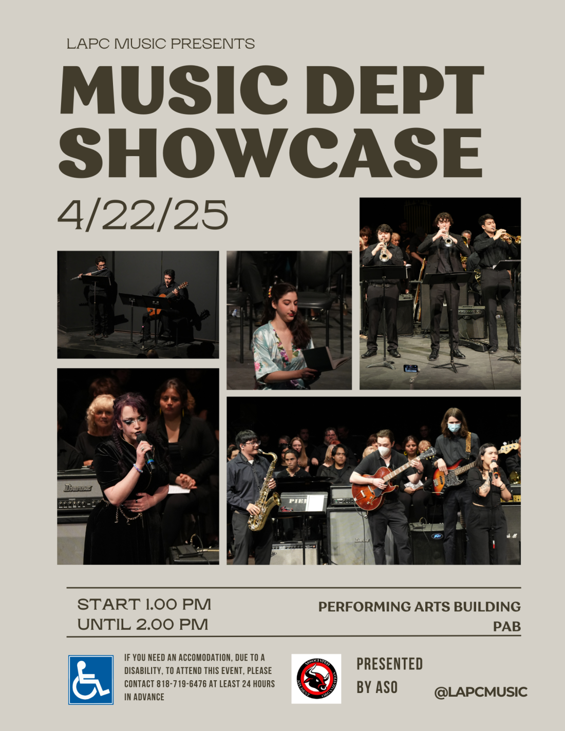 Music Dept Showcase Concert